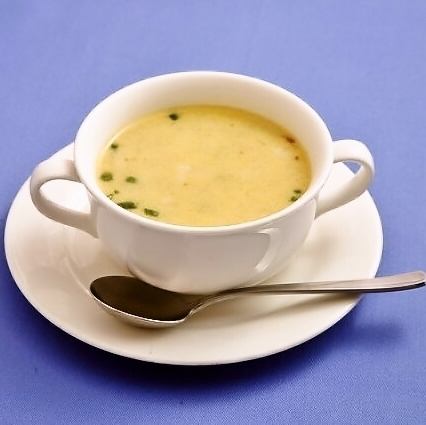 vegetable soup/bean soup