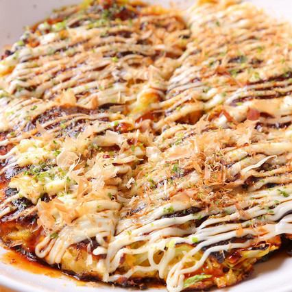 Okonomiyaki (pork balls)