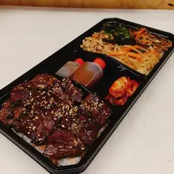 ハラミ＆ビビンバ弁当