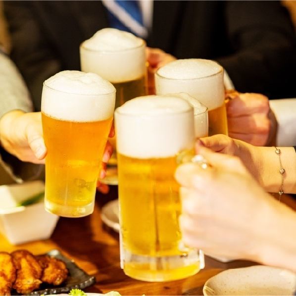大人数宴会も安心！広々個室完備