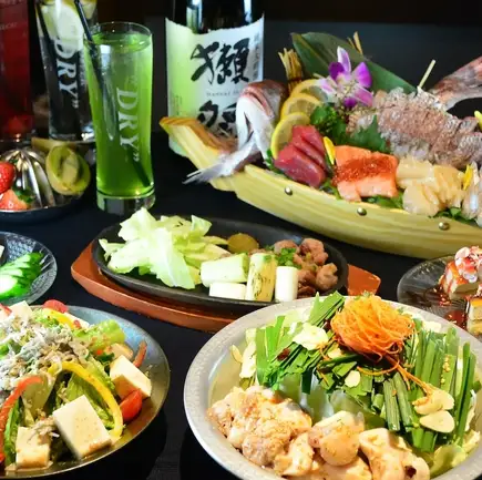 Year-end and New Year's parties: [Kannai Winter Banquet ~Luxurious Hot Pot Course of Sea and Land~] Includes 2.5 hours of all-you-can-drink Asahi Super Dry beer.