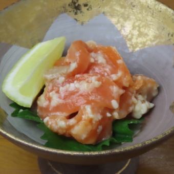 サーモン塩こうじ和え