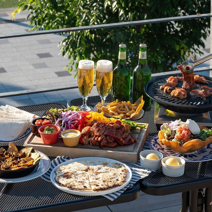 BBQプランを4,500円からご用意しております！