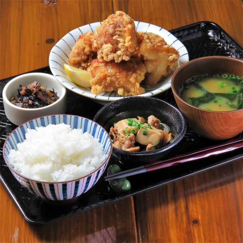 Fried fried chicken set