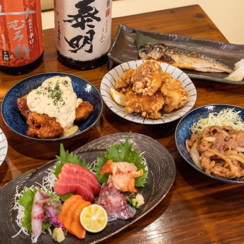 【女性に嬉しい】夜の時間帯も居酒屋のようにご利用いただけるお料理ラインナップ！