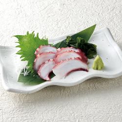 章魚生魚片/魷魚素麵