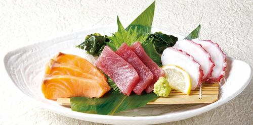 三片生魚片