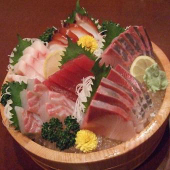 【彩～ayadori～コース】刺し盛全8品＋120分飲み放題付　5000円