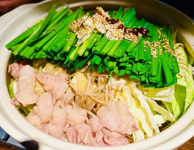 【飲み放題付】12月・1月限定《選べるもつ鍋》コース