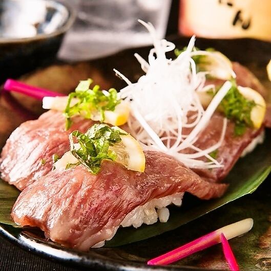 Now you can give a Japanese beef nigiri as a gift♪