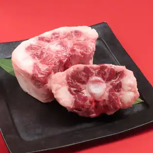 牛塩テール炭火焼き 塩焼き・甘辛煮
