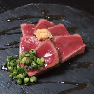 牛ハツのたたき