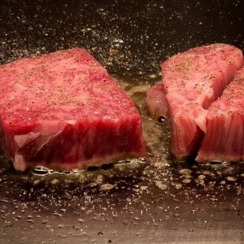 ～信～　A5特選黒毛和牛コース　全10品　8500円(税込)