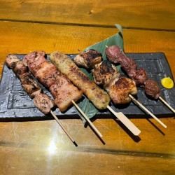 肉串5種盛り合わせ