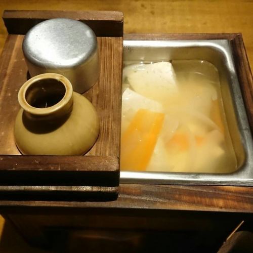 野菜たっぷり湯豆腐