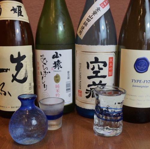 A lot of sake ◎ We are proud of the dishes that go well with sake!