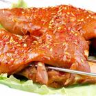 21 豚足の串焼き