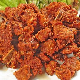 95 스페어 리부쿠민 튀김/99 사천풍 매운 삶은/101 양고기 갈비 철판구이