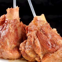 100 돼지 뼈 간장 맛 조림