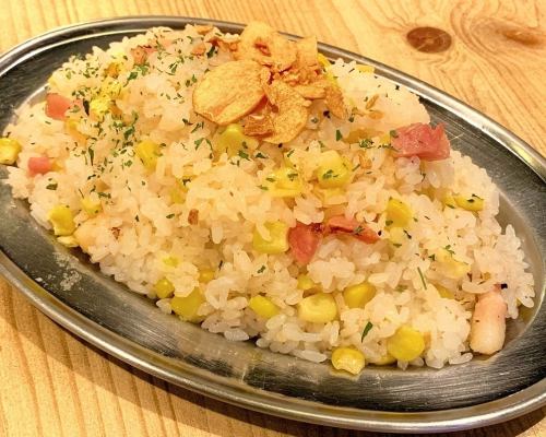 마늘 베이컨 쌀