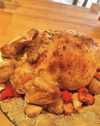 Plenty of party feeling ♪ Homemade roast chicken