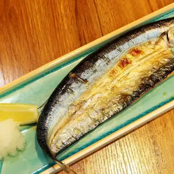サンマ塩焼き