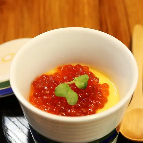 イクラの茶碗蒸し