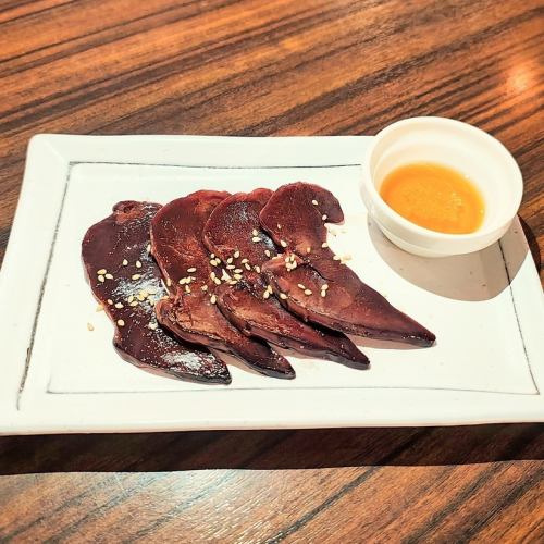 鹿レバーの炙り