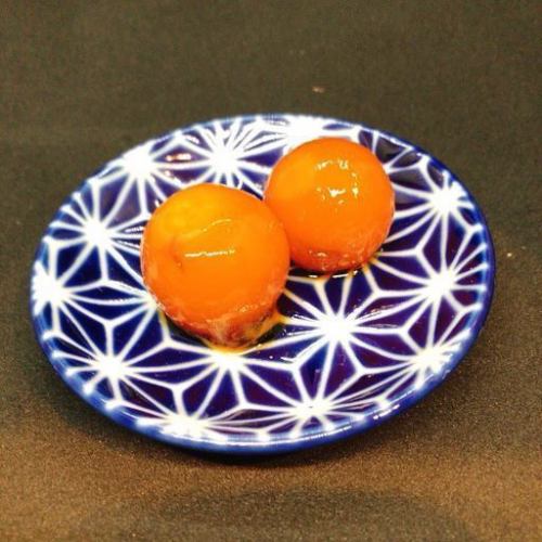 卵黄の醤油漬け