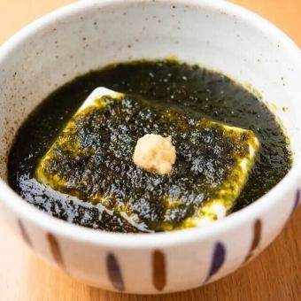 磯香る青のり豆富