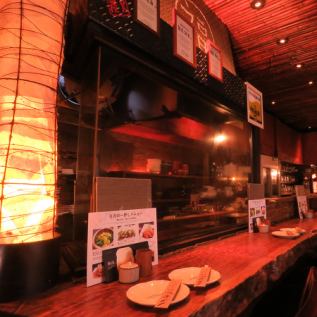 After all, yakitori is a counter seat! You can feel the presence and liveliness!