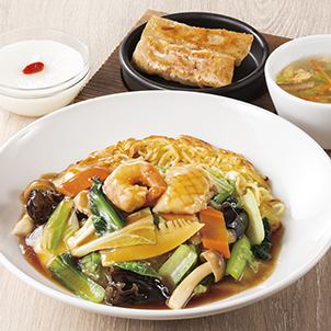 五目焼きそばセット