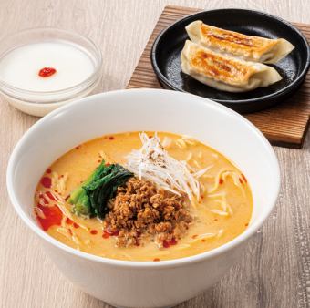 濃厚ごま担々麺セット