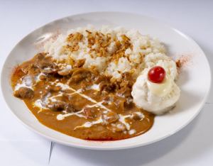 beef stroganoff rice