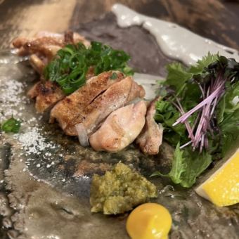 淡路鶏もも肉炙り焼き