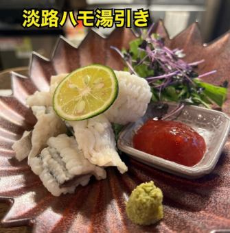 ハモ湯引き