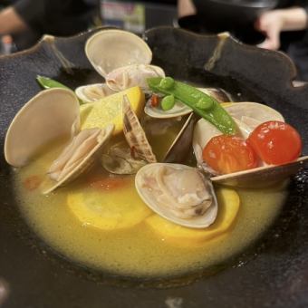 千葉ハマグリ白ワインガーリック