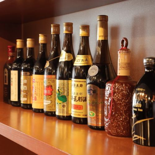 The selection of wine and Chinese sake is top class in the prefecture!