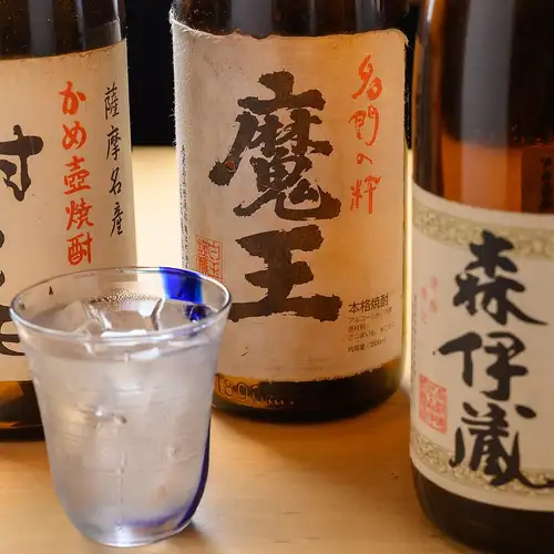 日本酒や焼酎も揃っています!