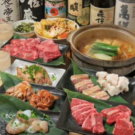 120 minutes all-you-can-drink included [3,800 yen chicken course] (8 dishes in total) 4 grilled dishes, specialty Karatama salad, Karakara hotpot, final dish