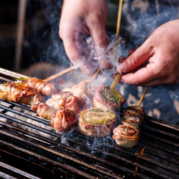 All-you-can-eat our famous yakitori & skewers!