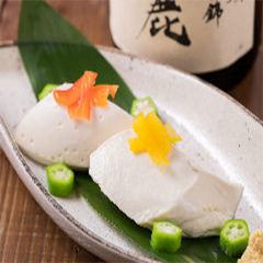 手作り豆腐の冷奴