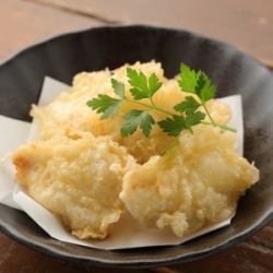 地鶏ムネ天ぷら