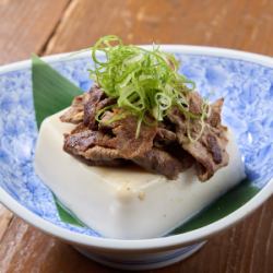 和牛しぐれ煮豆腐