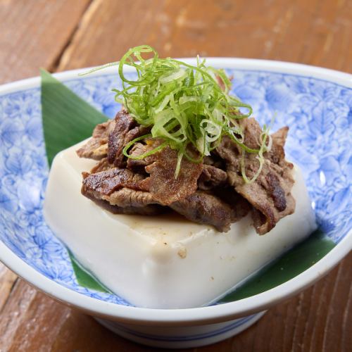 和牛しぐれ煮豆腐