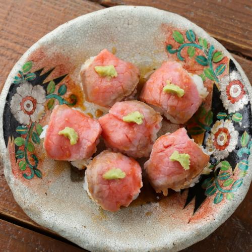 和牛てまり寿し