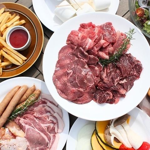 全プラン持ち込みOK！BBQ1500円～開催中