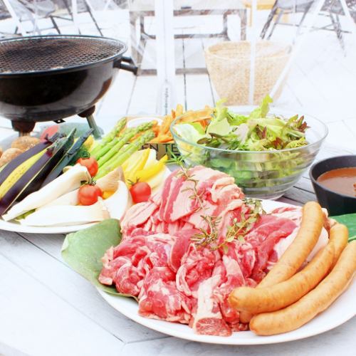 春の手ぶらBBQ予約開始!