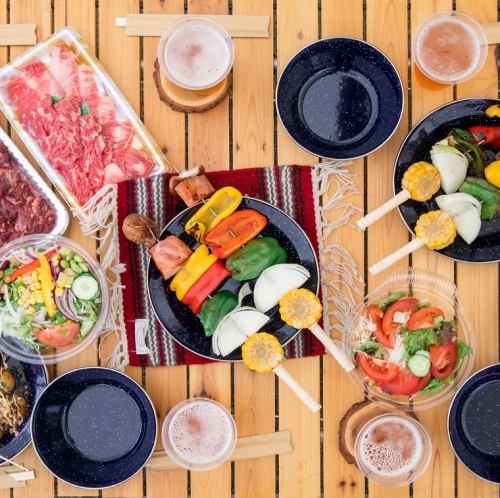 持ち込みOKでコスパ◎自由に楽しむBBQ