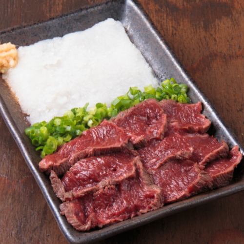 名物馬肉のたたき